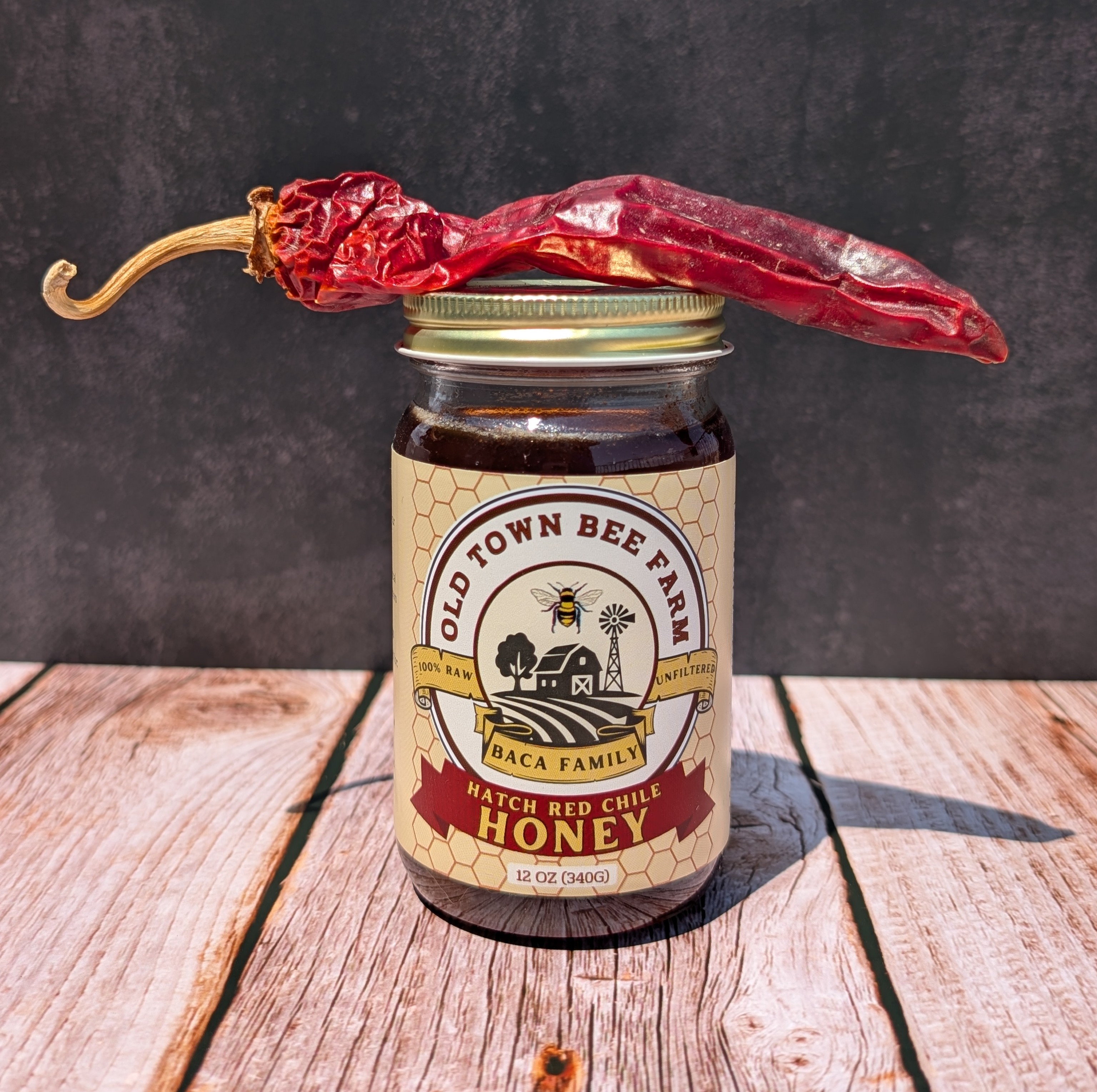 Hatch Red Chile Honey